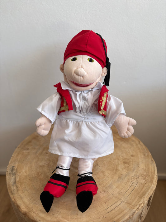 Arthur - Boy Hand Puppet from Greece