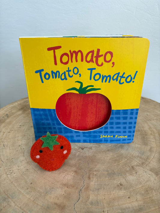 Tomato, Tomato, Tomato by Sarah Finan (Board Book)