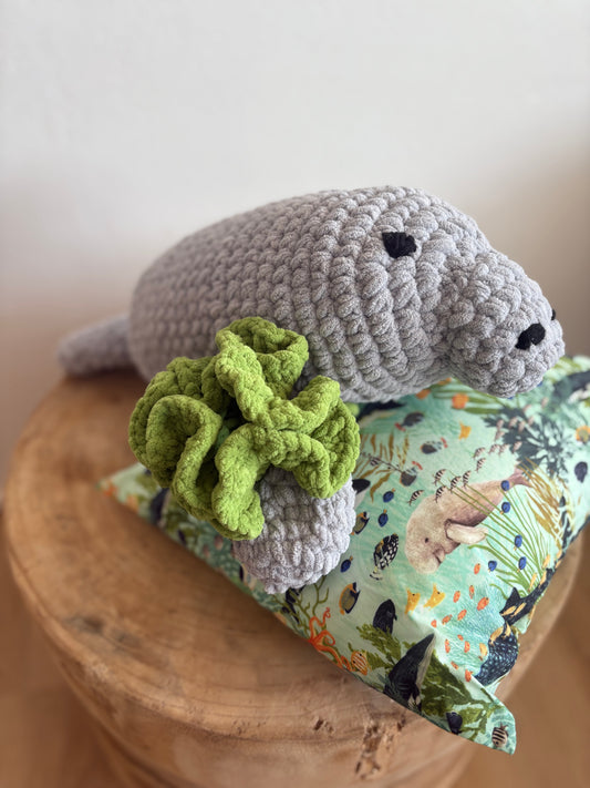 Hand-Crocheted Plush Toy - Dugong (Large)