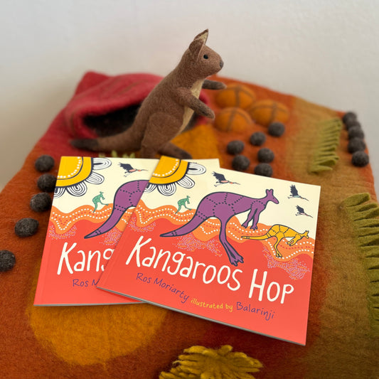 Kangaroos Hop by Ros Moriarty (Paper Back)