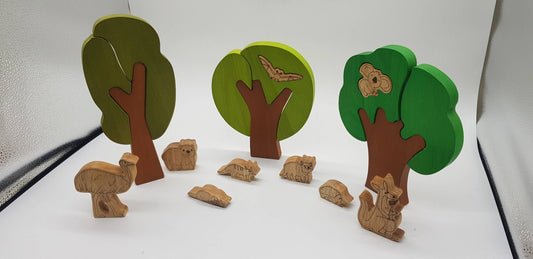 Australian Bush Wildlife Playset