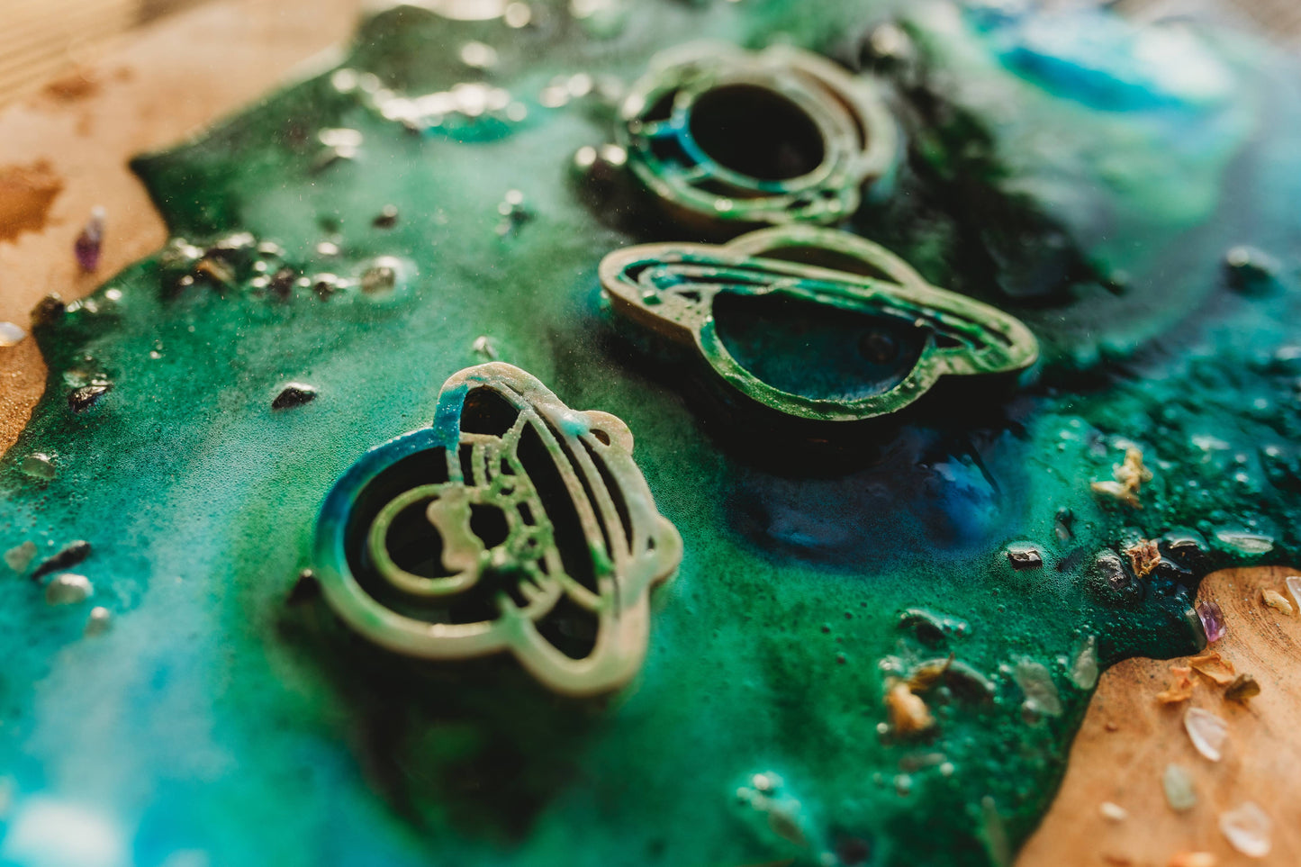 Outer Space Cutter Set - Eco Playdough Tool