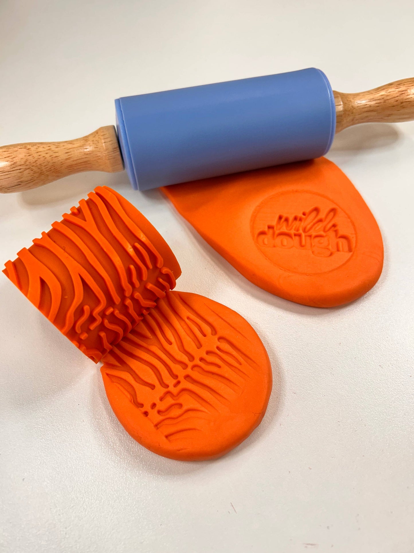 Sunset Orange Playdough