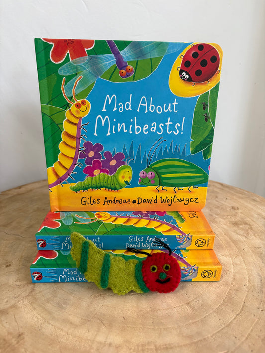 Mad About Minibeasts by Giles Andreae (Board Book)