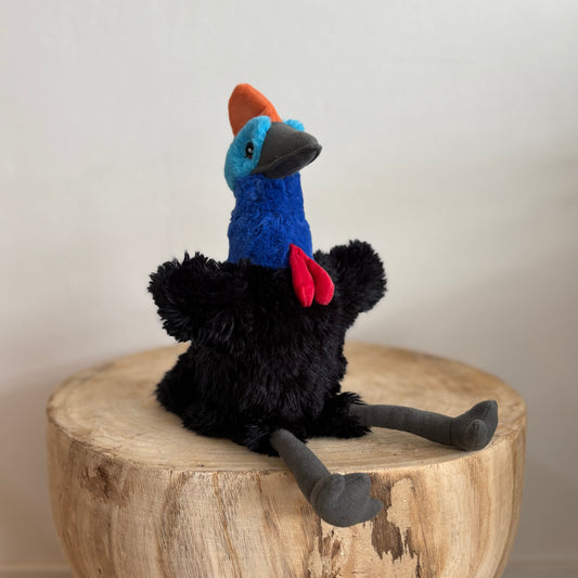 Eco Cassowary Hand Puppet - 100% Recycled