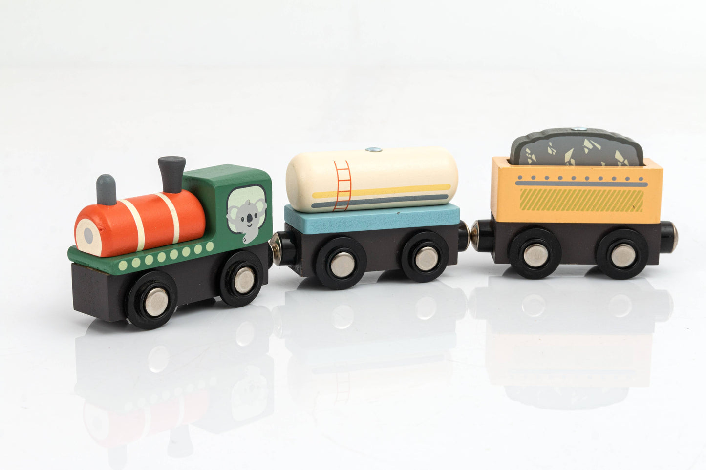 Toyslink Wooden Magnetic Train Set