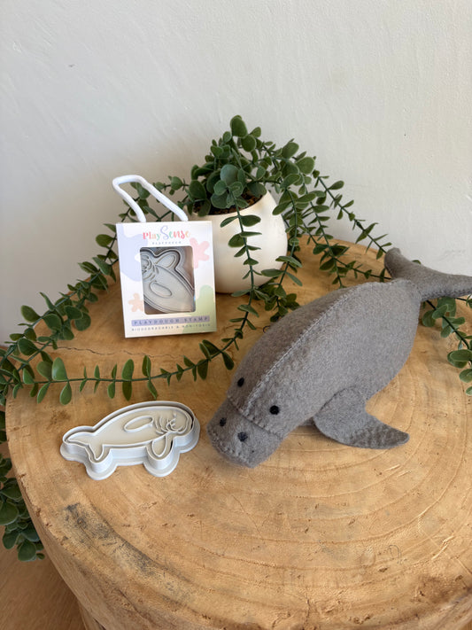 Eco Playdough Stamp | Dugong