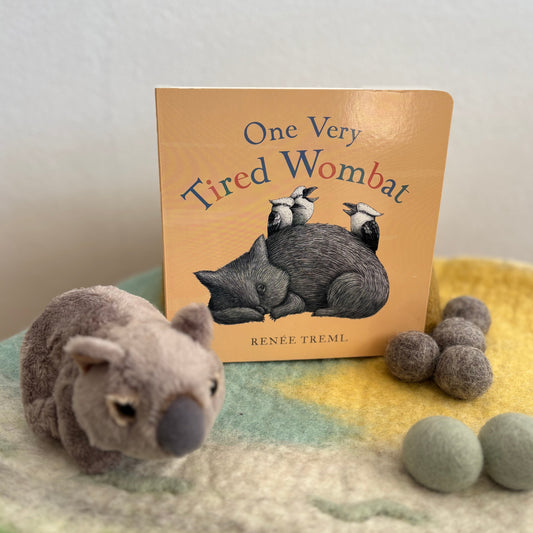 One Very Tired Wombat by Renee Treml (Board Book)