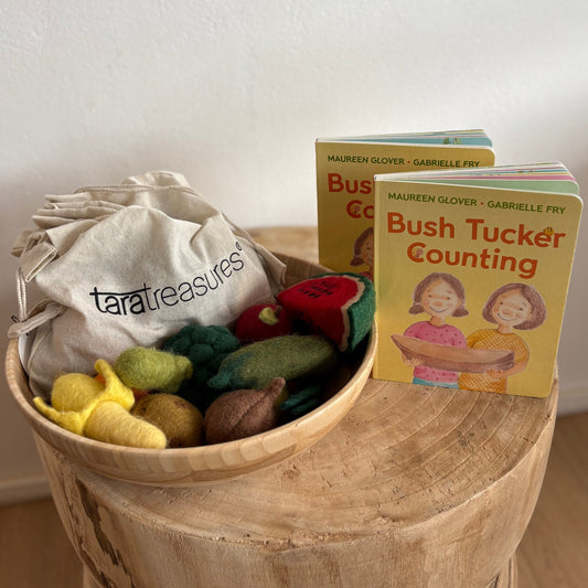 Bush Tucker Counting by Maureen Glover (Board Book)