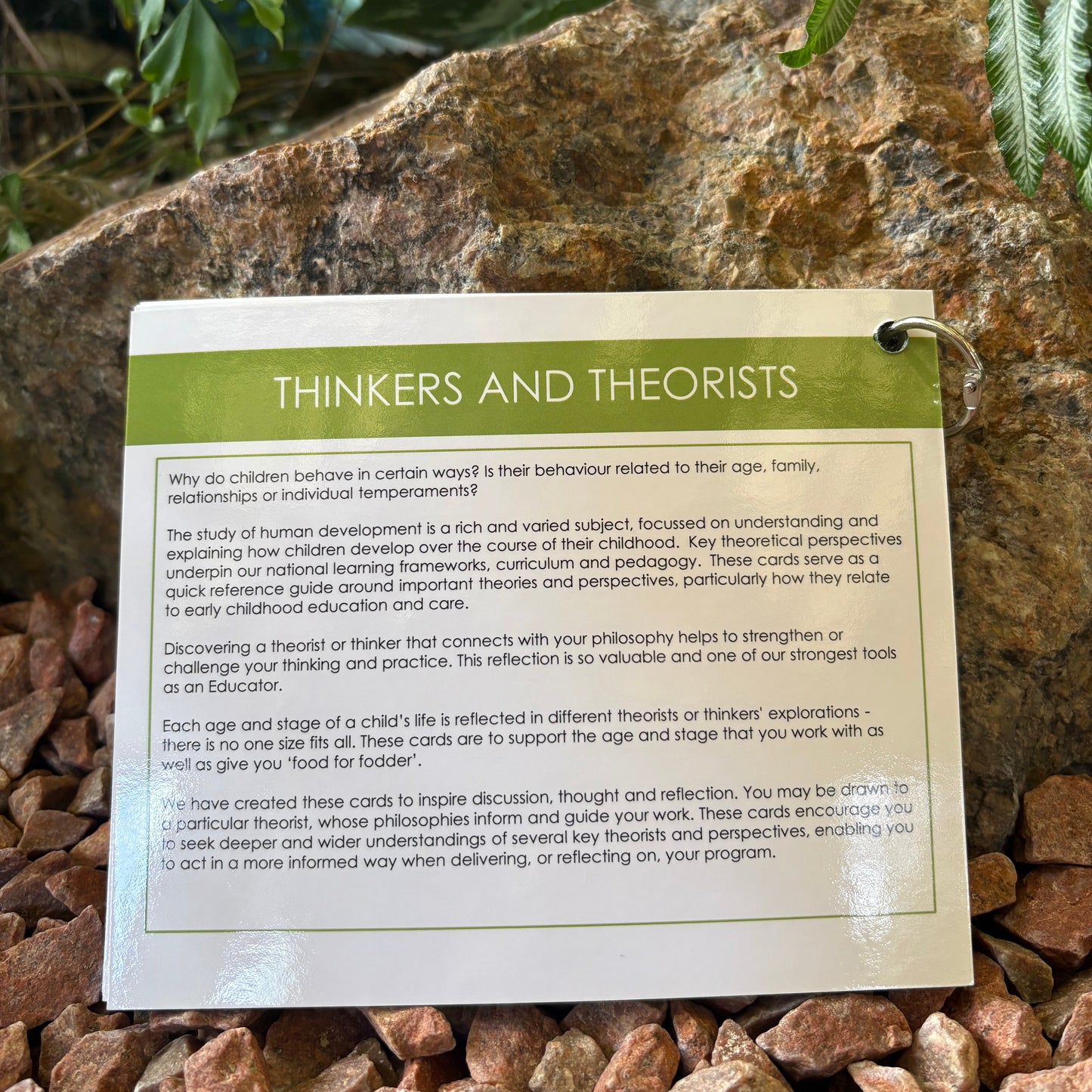 Thinkers & Theorists: Inspiration and Discussion Cards (3-6 years)