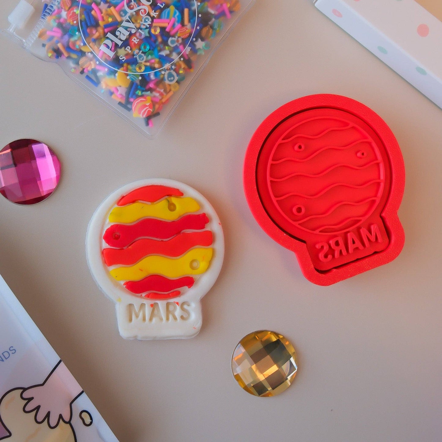 Eco Playdough Stamp | Limited Edition | Mars