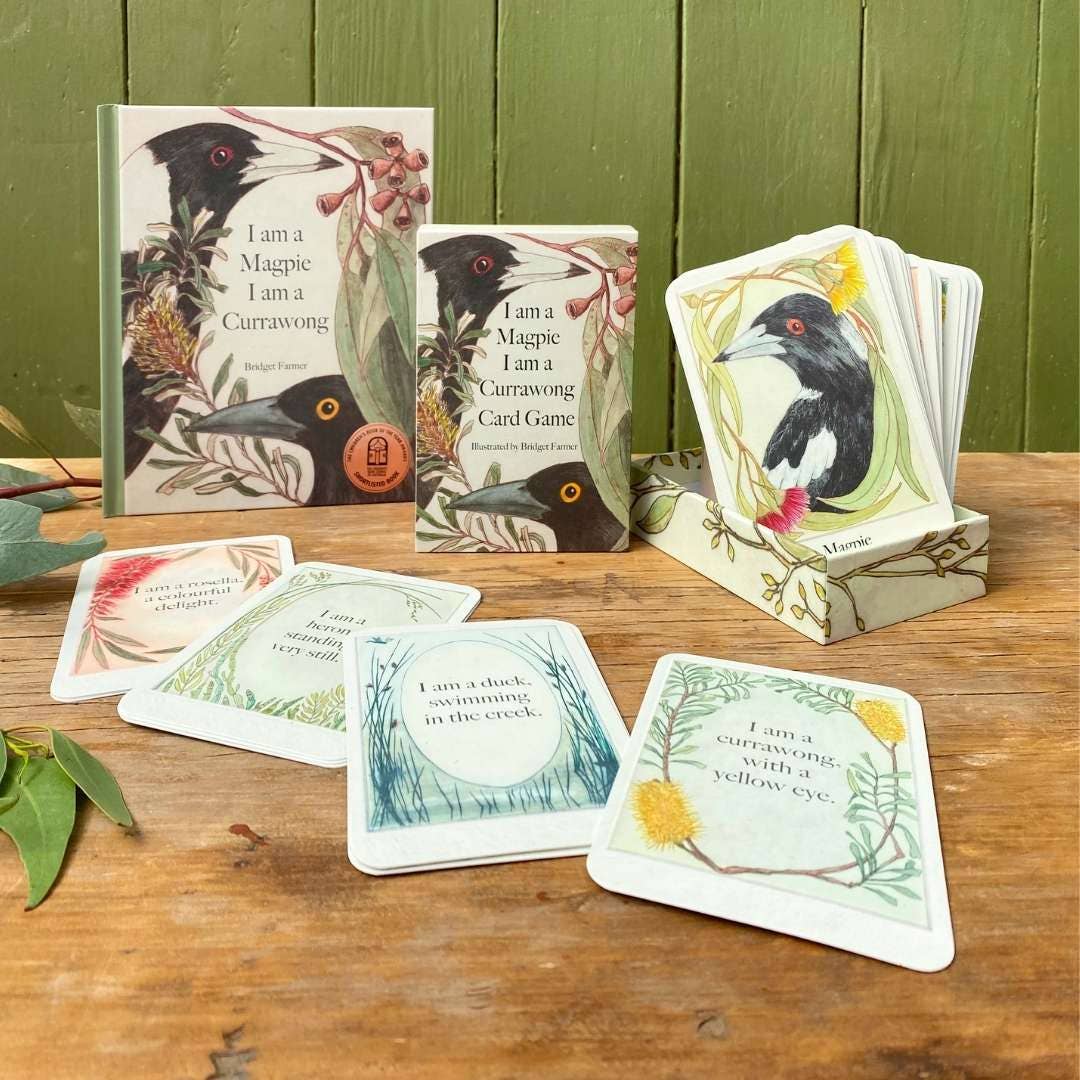 I am a Magpie I am a Currawong - Card Game