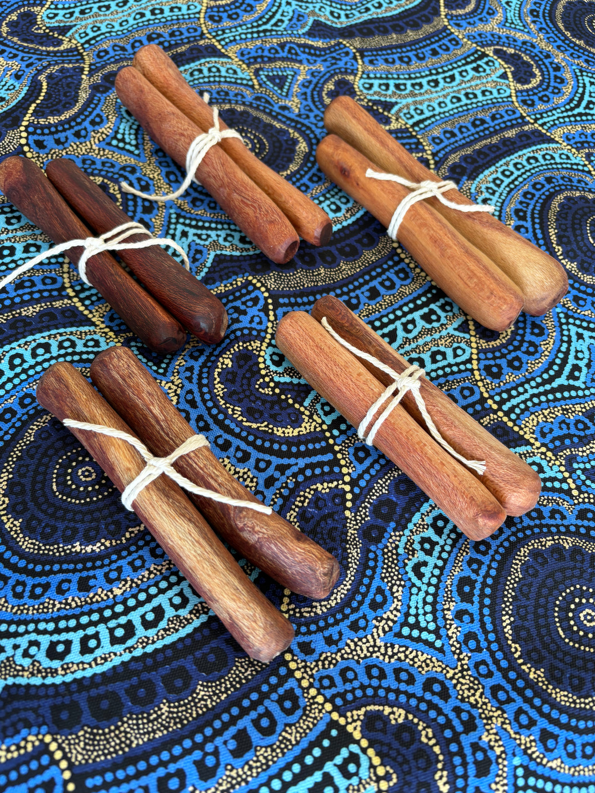 Baby Clap Sticks Handmade by Zach Tattam