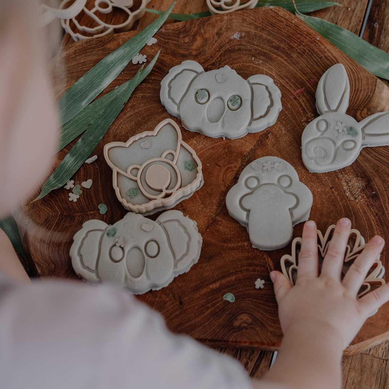 Aussie Animal Face Playdough Eco Cutter Set