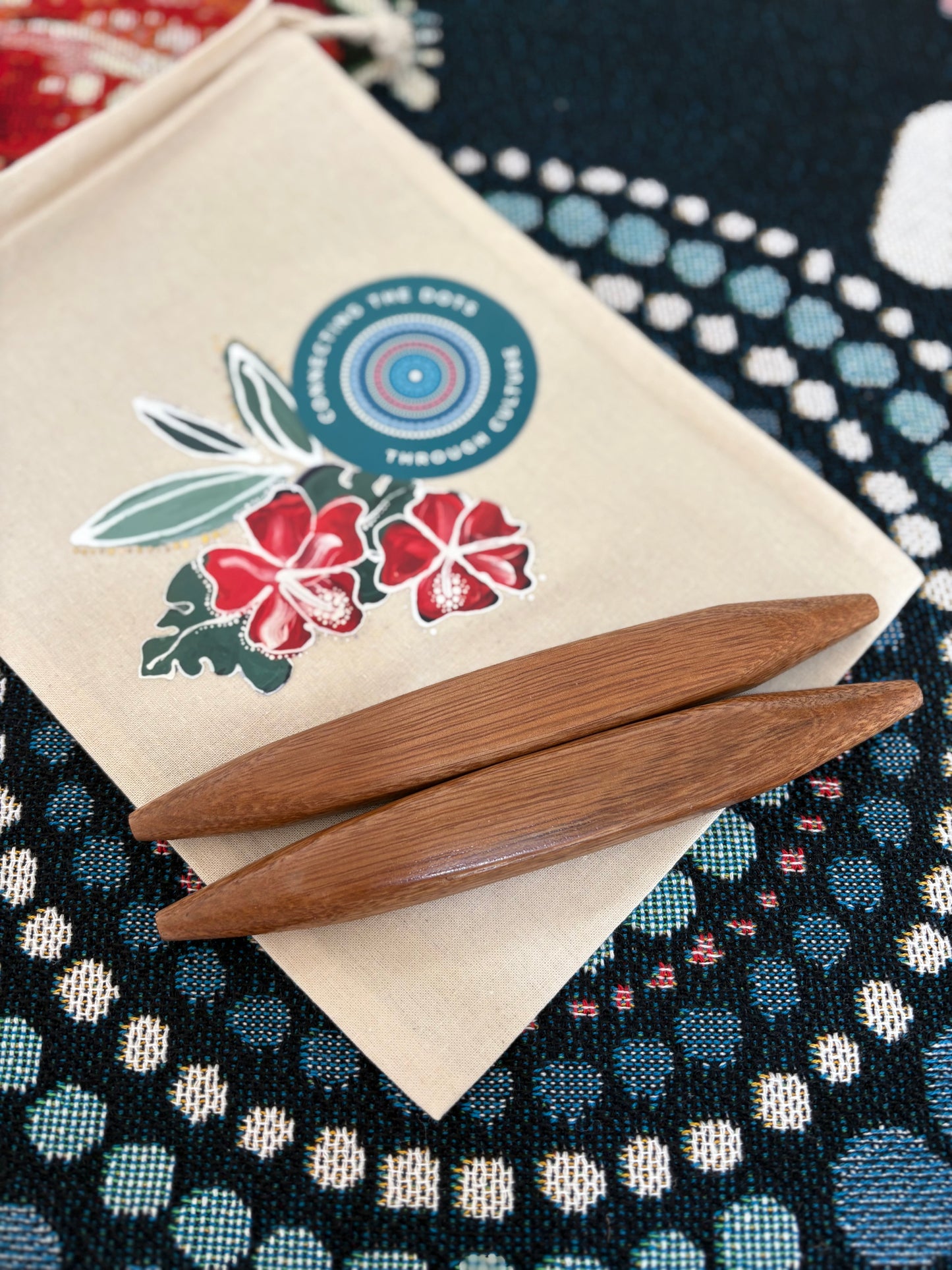 Clap Sticks (Small) - Hand Crafted by Clarence Wyles