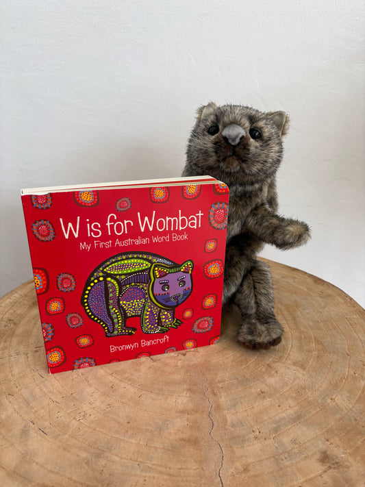 W is for Wombat by Bronwyn Bancroft (Board Book)