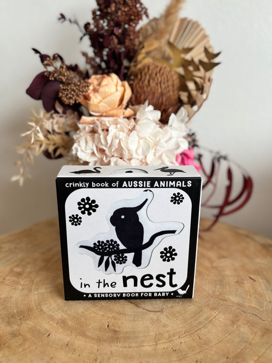 Crinkly Book of Aussie Animals: In The Nest by Jill Brailsford