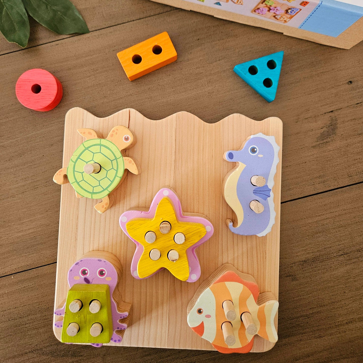 Sea Animal Shape Puzzle