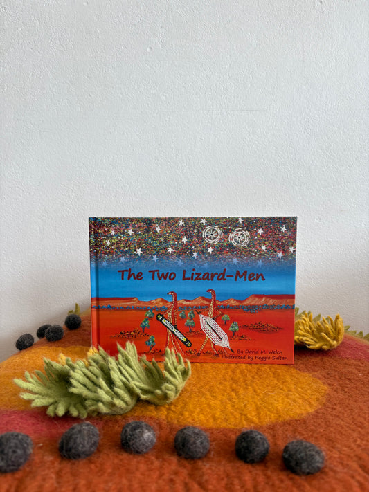 The Two Lizard-Men by David M Welch (Hard Back)