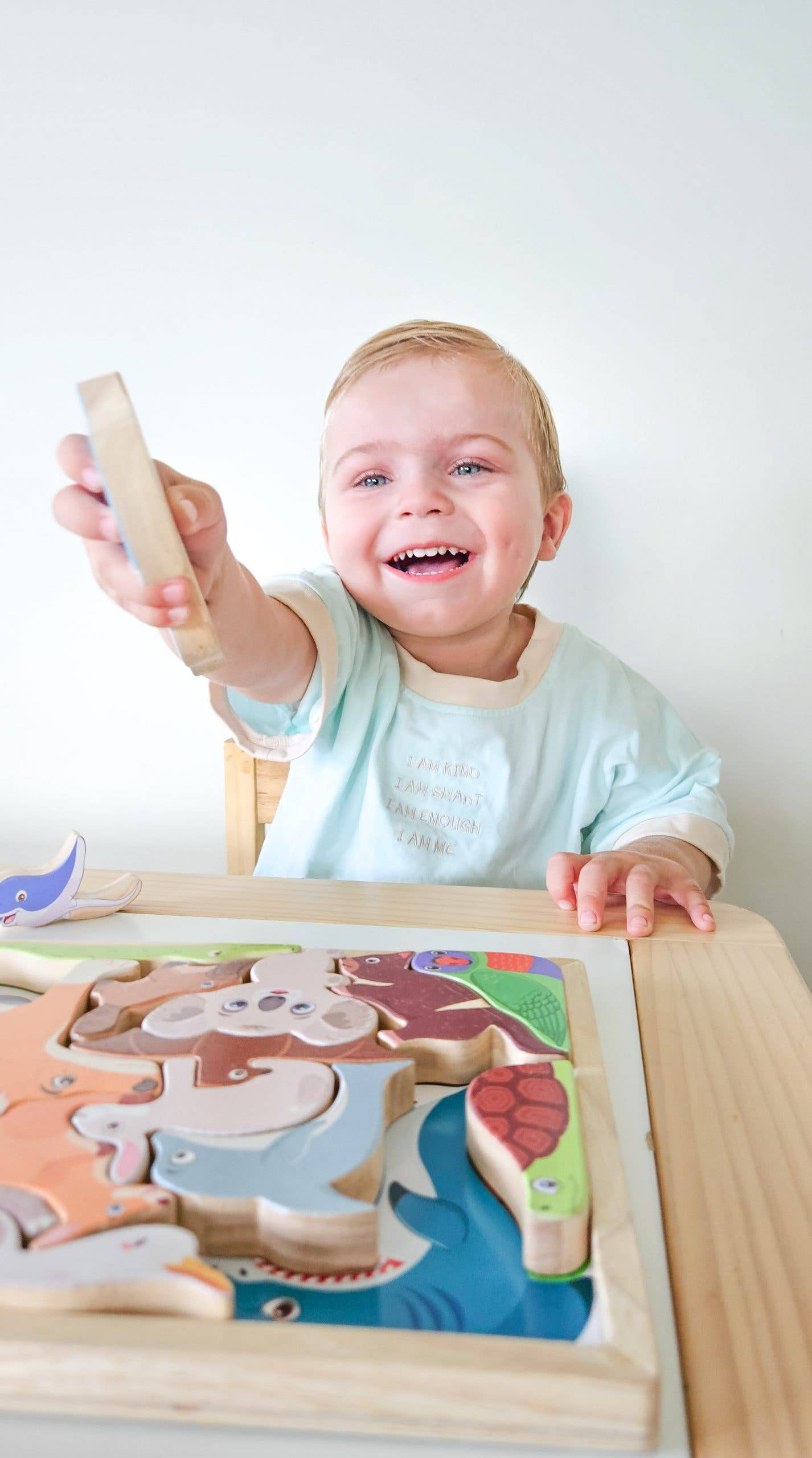 Qtoys Australian Wildlife Puzzle and Play Set