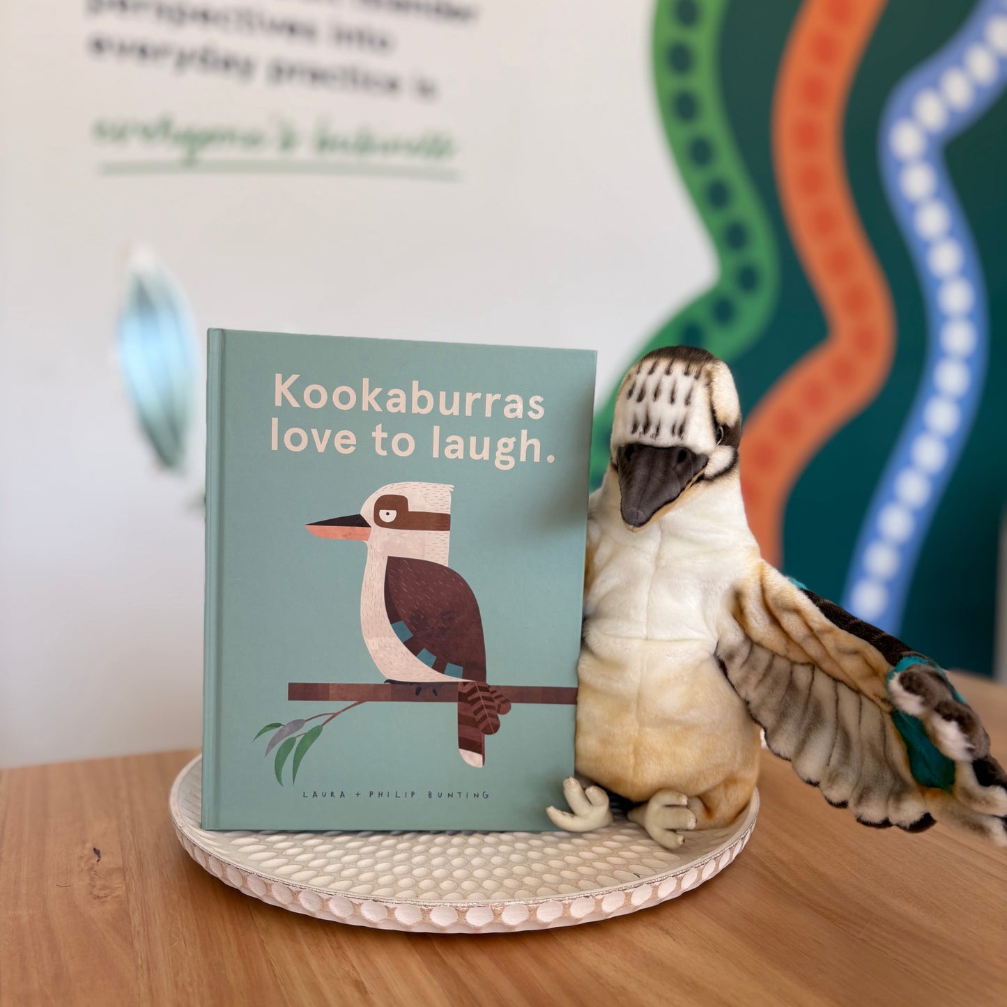Kookaburras Love to Laugh by Laura & Philip Bunting (Hard Back)