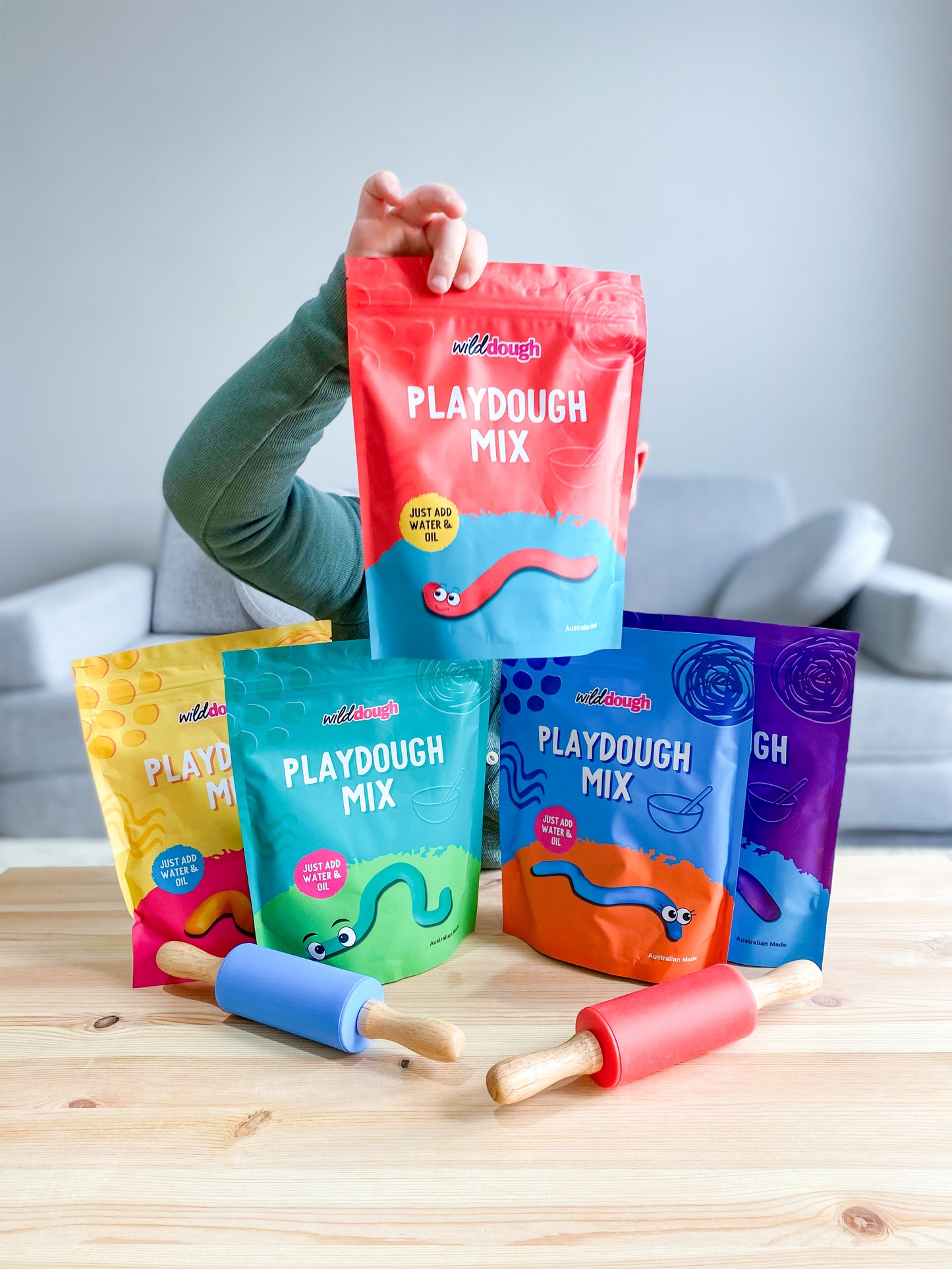 DIY Playdough Mix - Blue