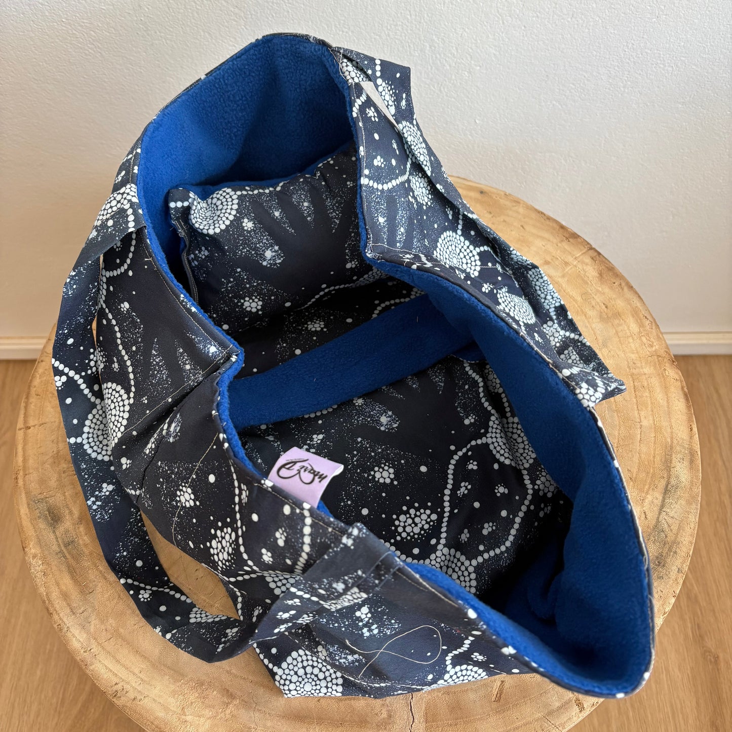 Carry Bag Set (Blue Design)