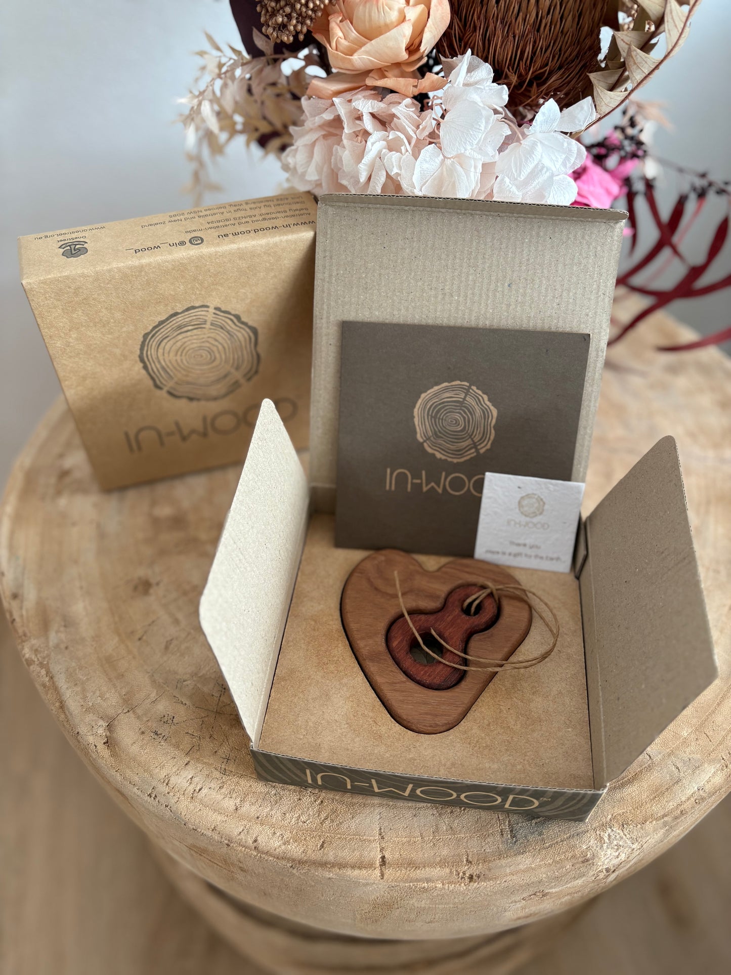 In-wood Separation Anxiety Soothing Heart