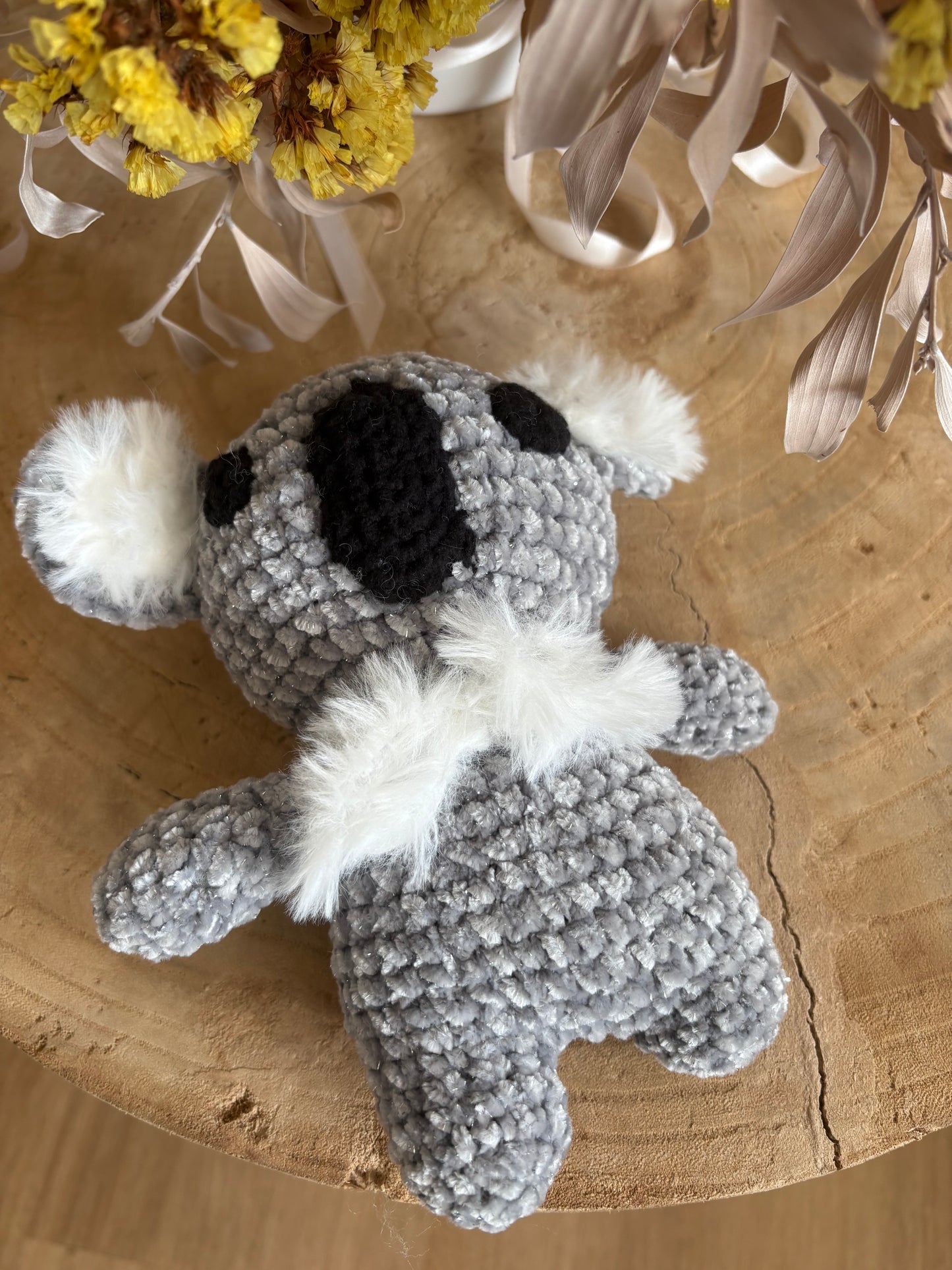 Hand-Crocheted Plush Koala