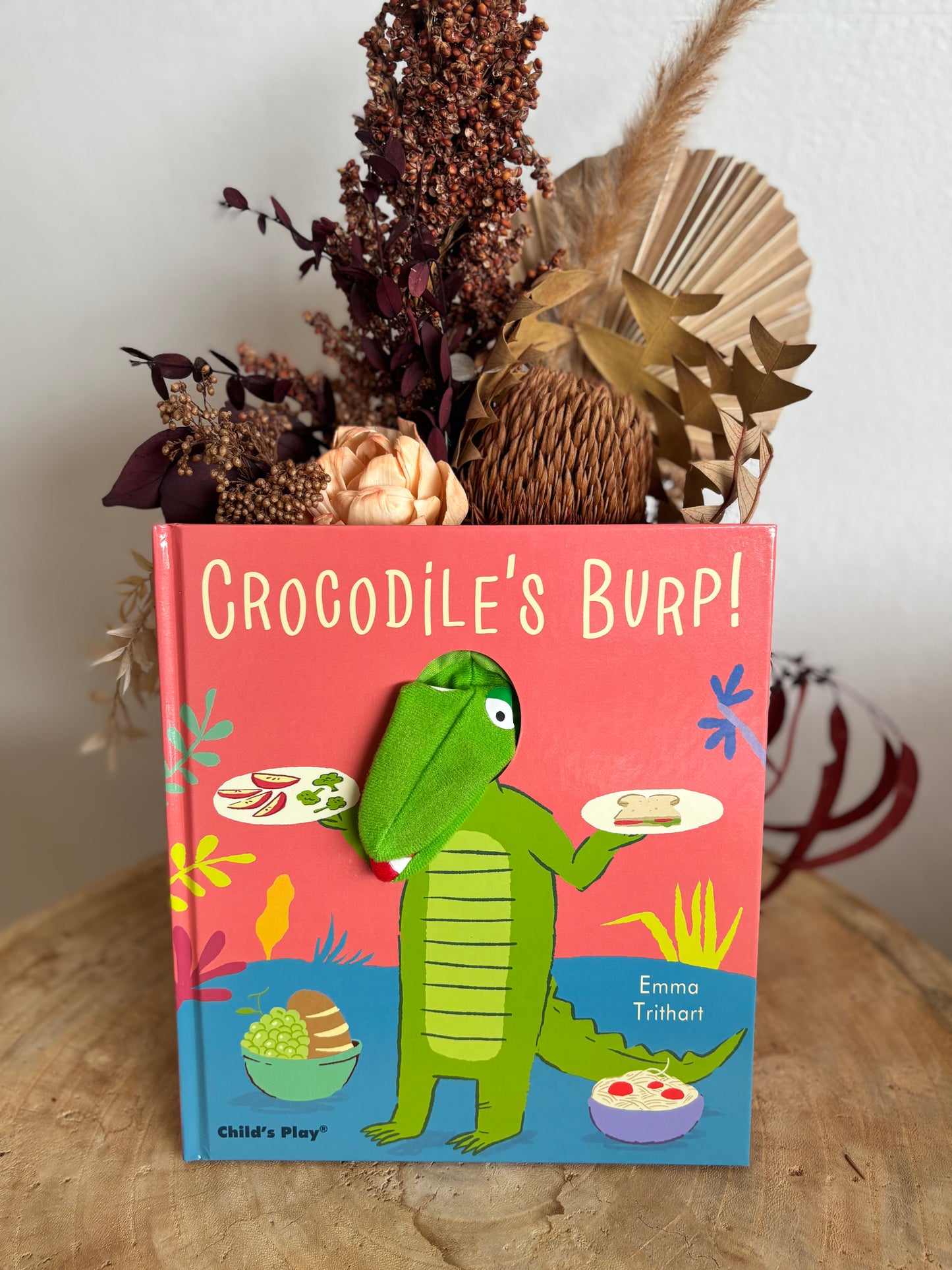 Crocodiles Burp! by Emma Trithart (Board Book)
