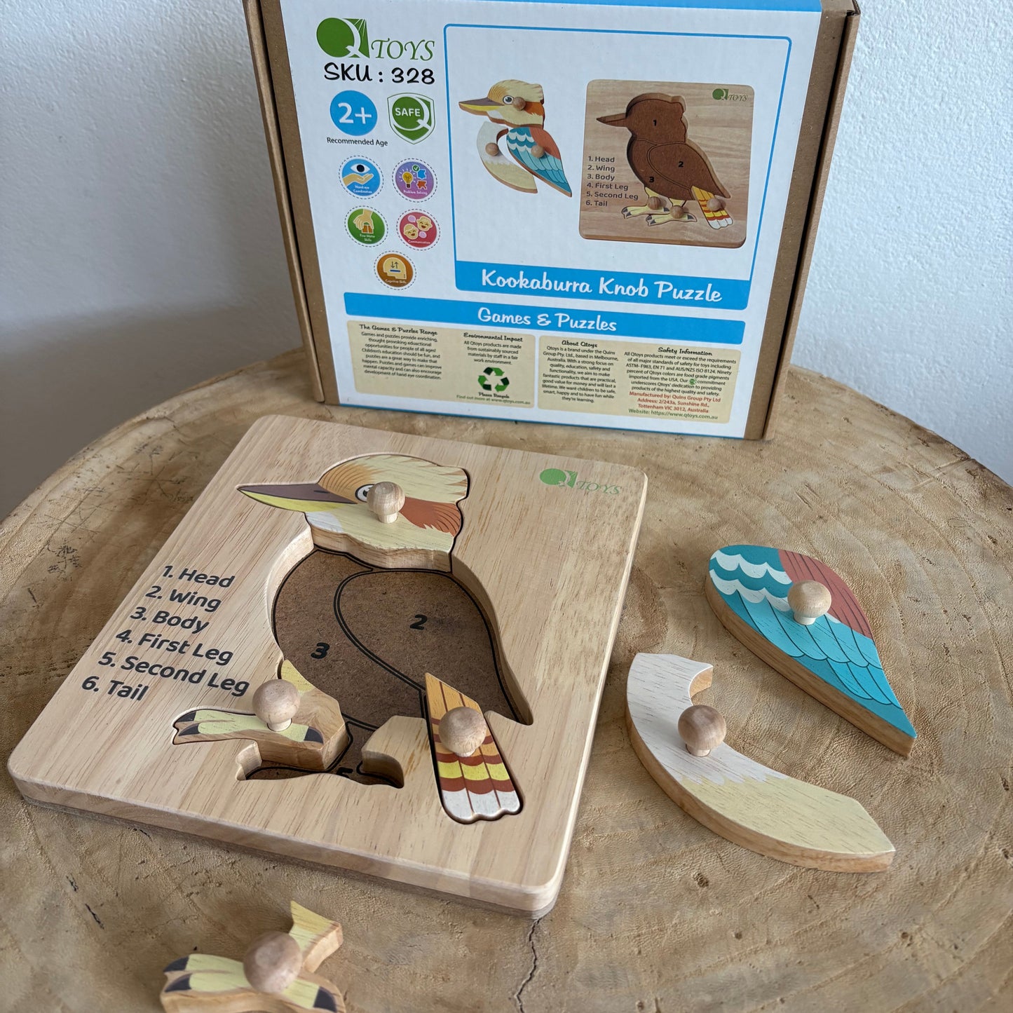 Kookaburra Knob Puzzle