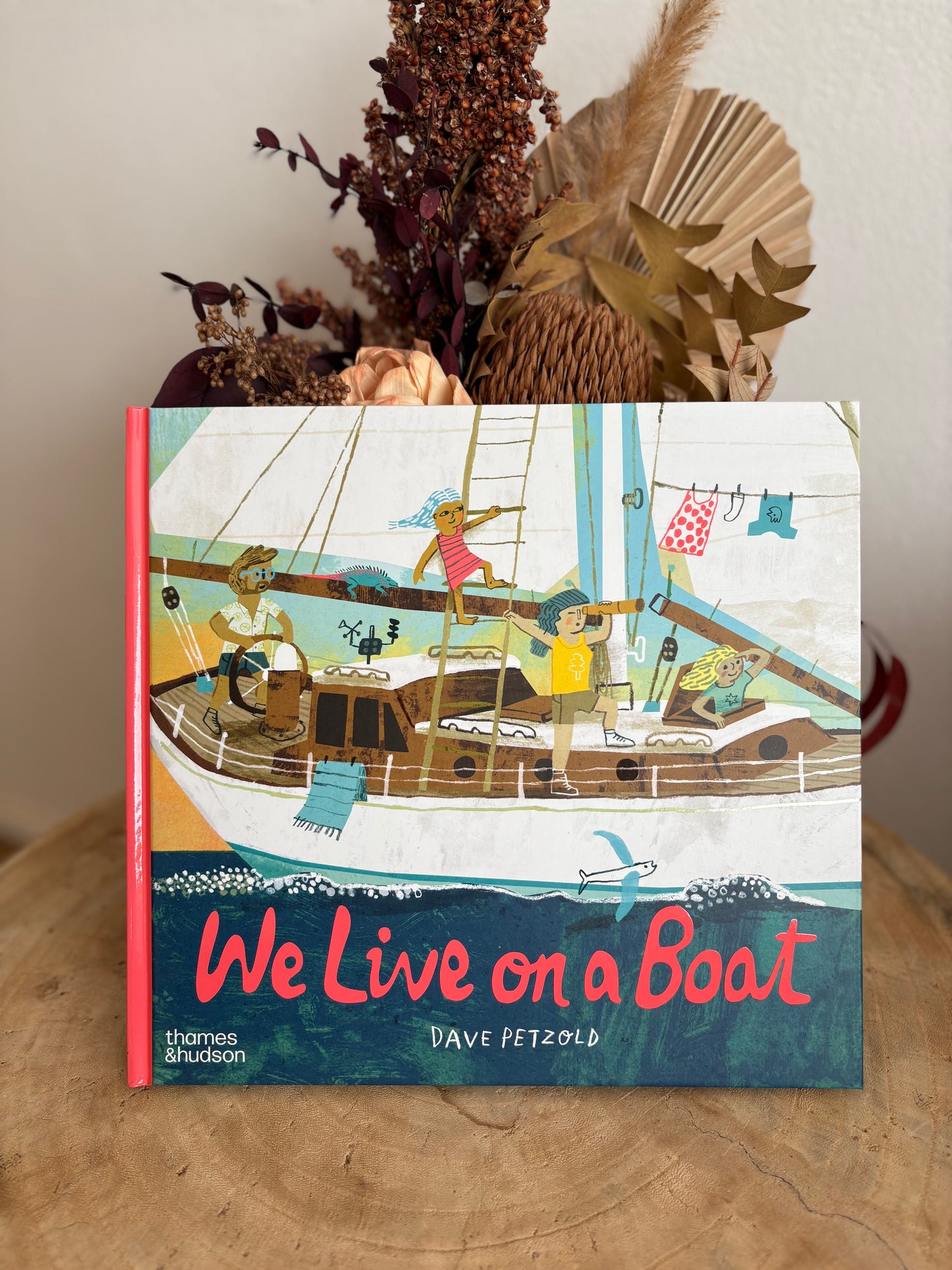 We Live On A Boat by Dave Petzold (Hard Back)