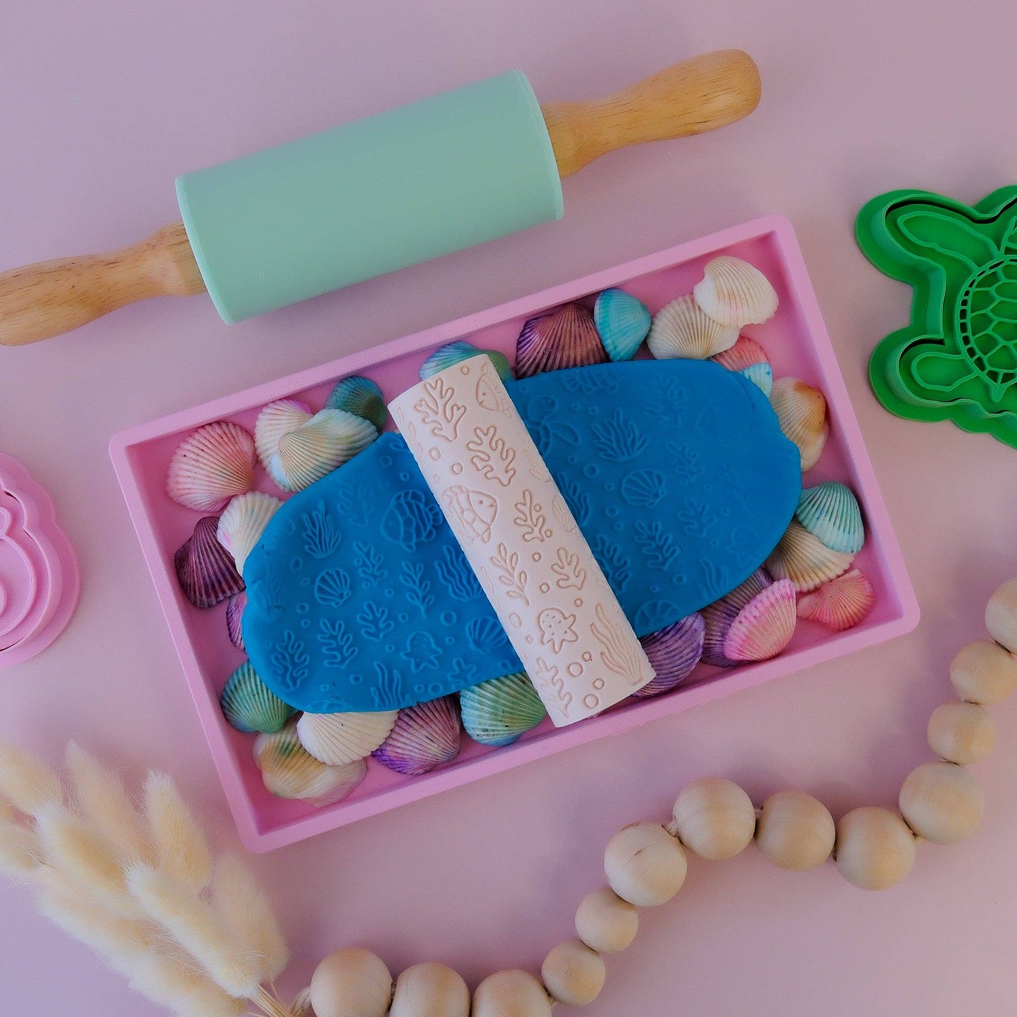 Eco Textured Roller | Ocean Life