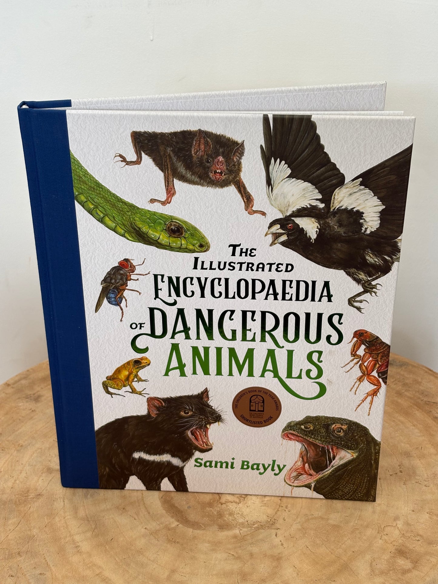 The Illustrated Encyclopaedia of Dangerous Animals by Sami Bayly (Hard Back)