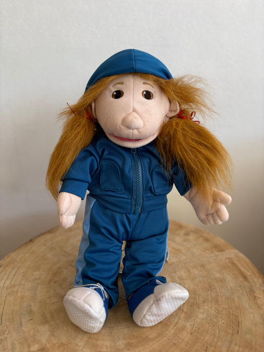 Chloe - Fitness Girl Hand Puppet (Cultural Edition)
