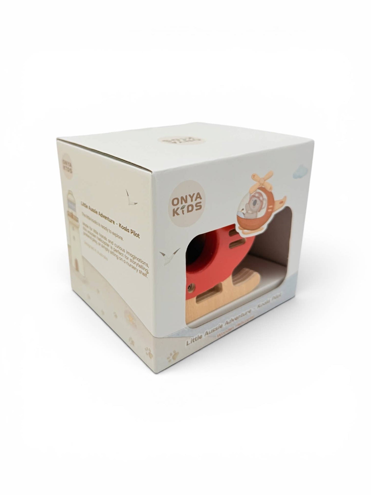 Onya Kids Wooden Koala Helicopter