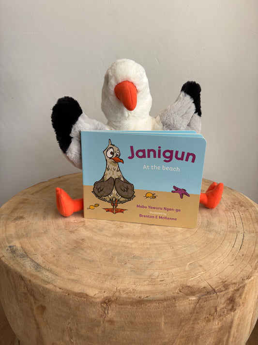 Janigun (at the Beach) by Brenton E McKenna (Board Book)