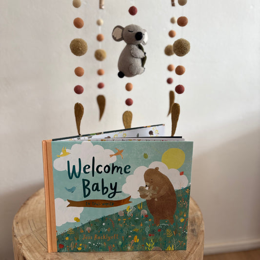 Welcome, Baby, To This World by Jess Racklyeft (Hard Back)