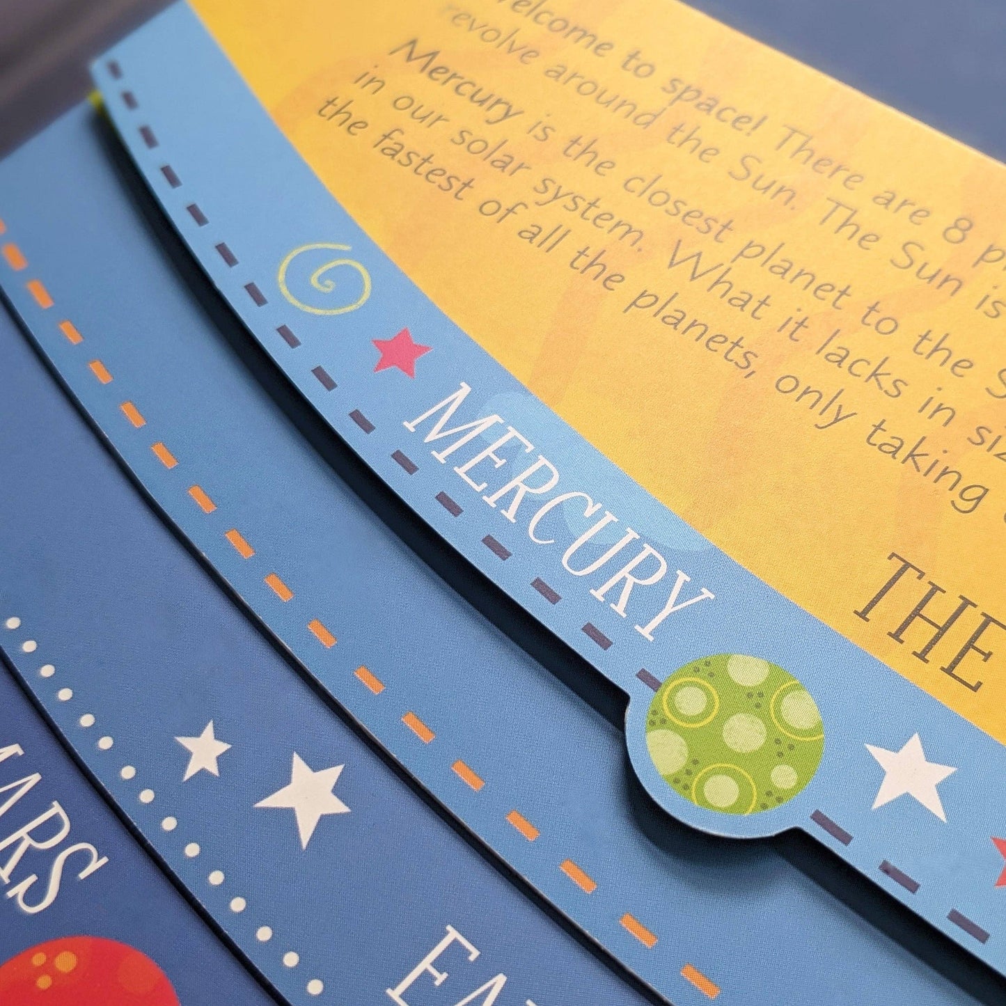 Planets - Children’s Learning Layer Book