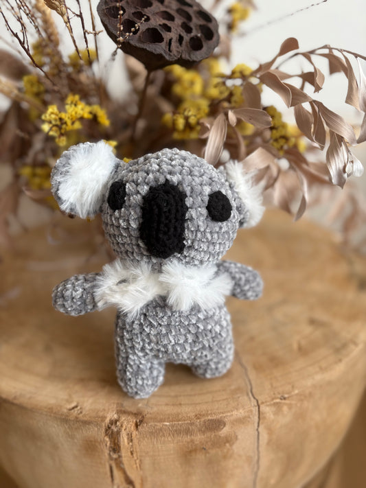 Hand-Crocheted Plush Koala