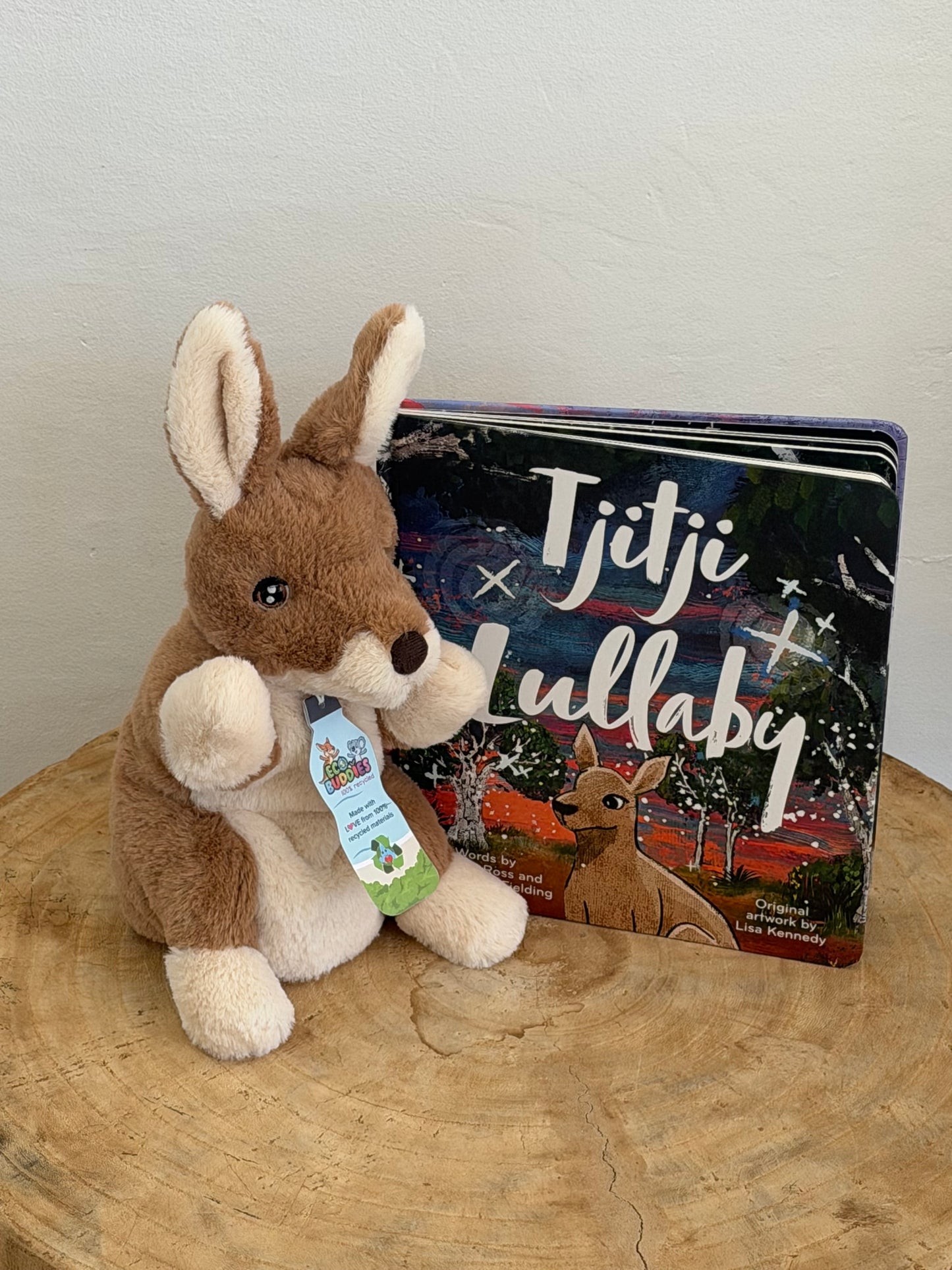 Eco Kangaroo Hand Puppet - 100% Recycled