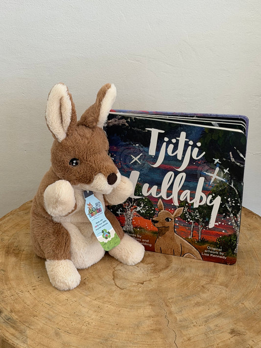 Eco Kangaroo Hand Puppet - 100% Recycled