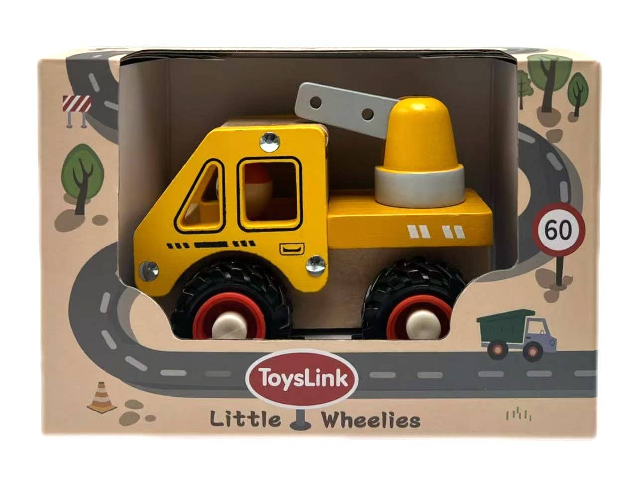 Wooden Crane Toy for Kids