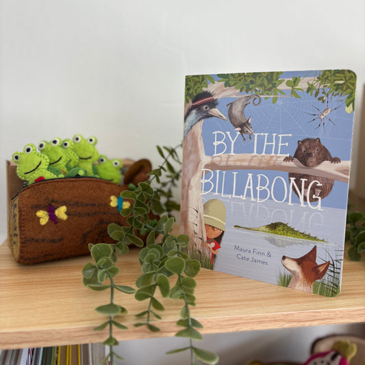 By The Billabong by Maura Finn (Board Back)