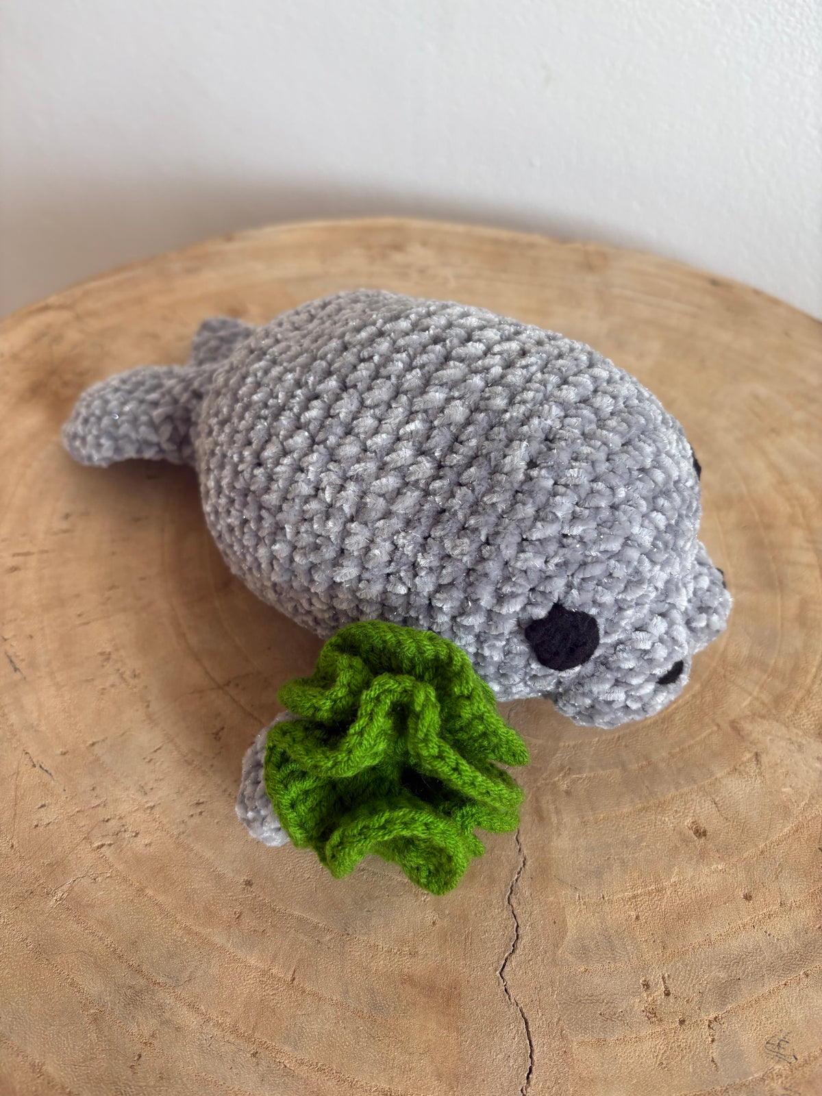 Hand-Crocheted Plush Toy - Dugong (Medium)