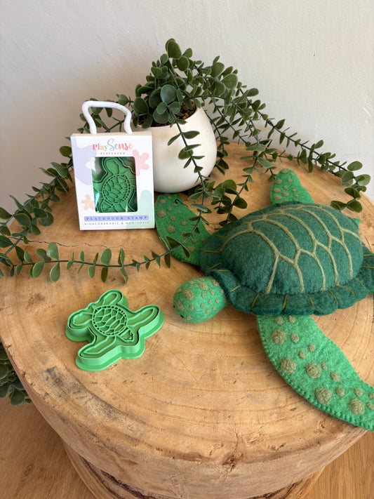 Eco Playdough Stamp | Dugong & Turtle Set