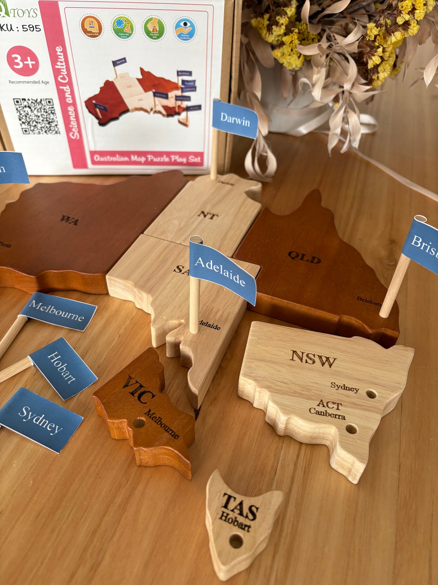 Australian Map Puzzle