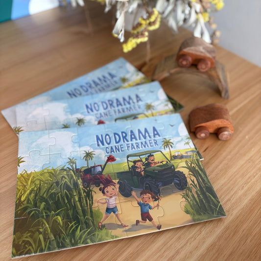 No Drama Cane Farmer Puzzle by Nikki Townley