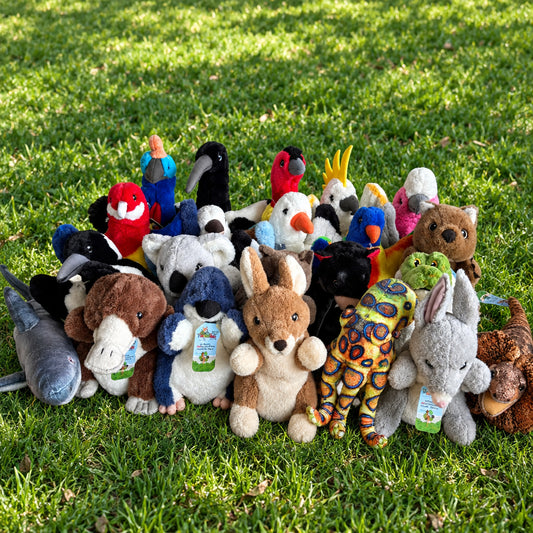 Australian Animal - 22 piece Hand Puppet Set