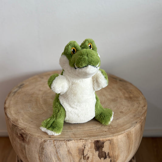 Eco Crocodile Hand Puppet - 100% Recycled